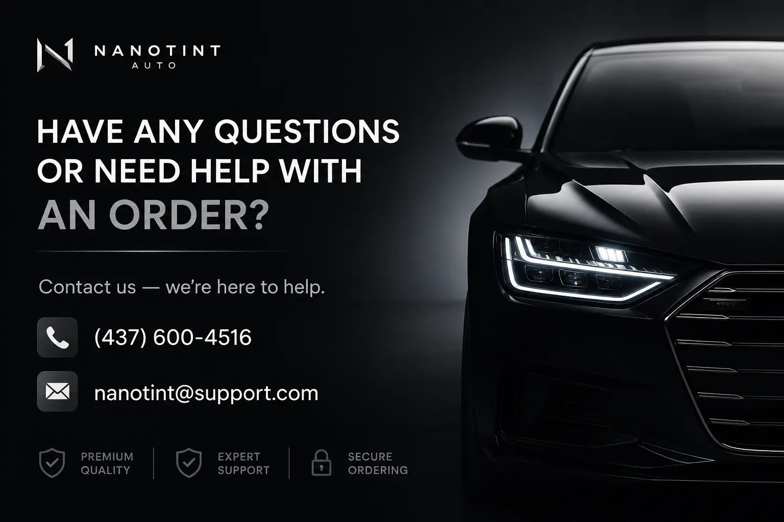 FRONT WINDSHIELD NanoTint
